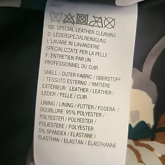 Isaac Mizrahi Moto Jacket Womens 14 Cognac Brown Suede Leather Lined Full Zip - Picture 14 of 14